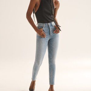 Aritzia Denim Forum The Yoko High Rise Slim Jeans